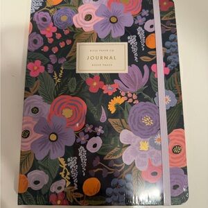 RIFLE PAPER CO. Journal with Pen In Violet Garden Party Sealed